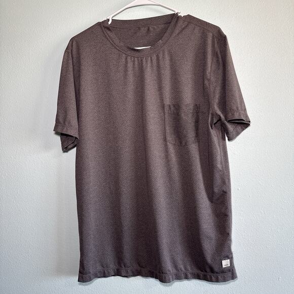 Vuori Tradewind Performance Pocket Tee Shirt Men's Medium Athletic Lightweight - Picture 1 of 6